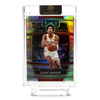 Jalen Johnson Select Concourse Silver Prizm rookie #17 front