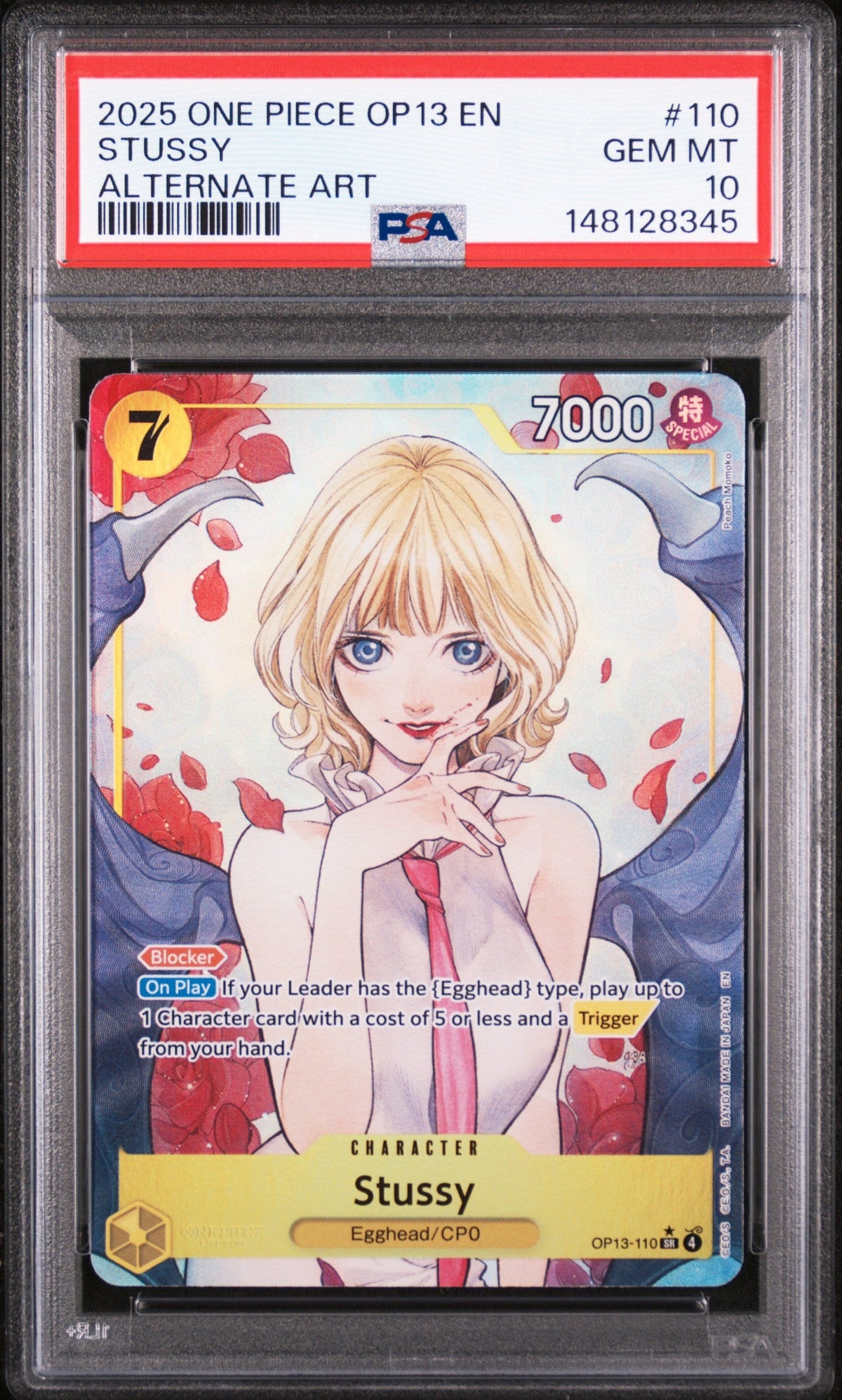 Stussy OP13-110 PSA 10 front