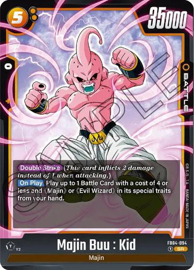 18 Dragon Ball Super Fusion World Majin Buu : Kid FB04-094 - Majin Buu : Kid - FB04-094 FB04-094 catalogue image