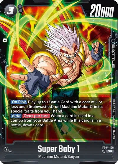 27 Dragon Ball Super Fusion World Super Baby 1 FB04-108 - Super Baby 1 FB04-108 catalogue image