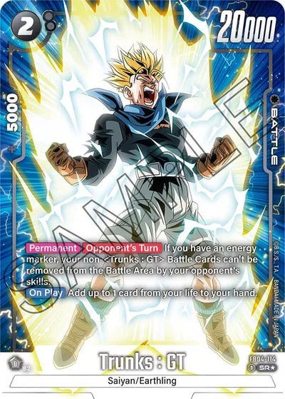 Trunks : GT- FB04-114 (Alternate Art) FB04-114 catalogue image