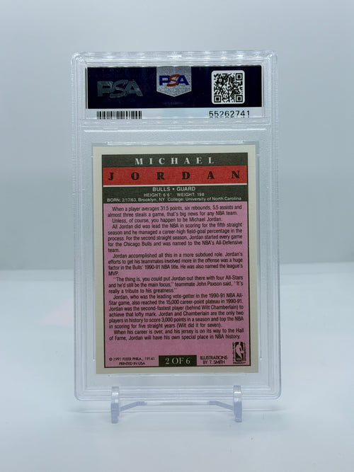 1991 Fleer Pro-Visions Michael Jordan #2 – PSA 10