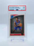 2018 Panini Donruss Shai Gilgeous-Alexander #162 ROOKIE  – PSA 9