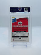 2018 Panini Donruss Shai Gilgeous-Alexander #162 ROOKIE  – PSA 9