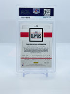 2018 Panini Chronicles Shai Gilgeous-Alexander Blue #113 – PSA 9