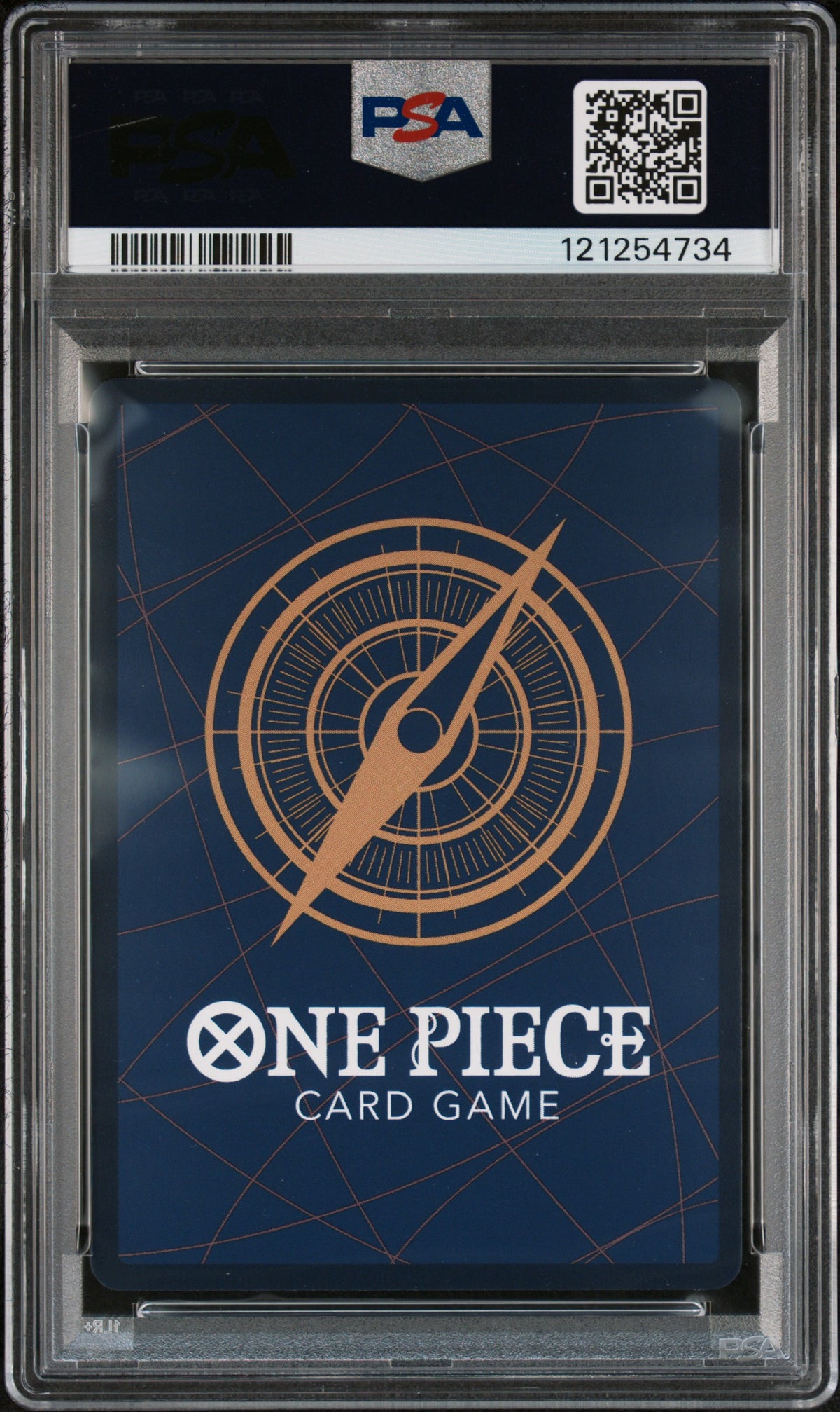 2024 One Piece Monkey D. Luffy OP09-119 – PSA 10 — PSA cert 121254734 — back