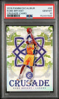2016 Panini Excalibur Crusade Kobe Bryant Camo #88 – PSA 10 — PSA cert 152491589 — front