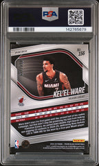 2024 Panini Prizm Black Kel'el Ware Purple Ice #156 – PSA 10 — PSA certificate 142765679 — back