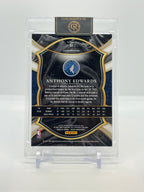 2020-21 Panini Select Anthony Edwards #61 — Concourse - Retail Blue Base Rookie back