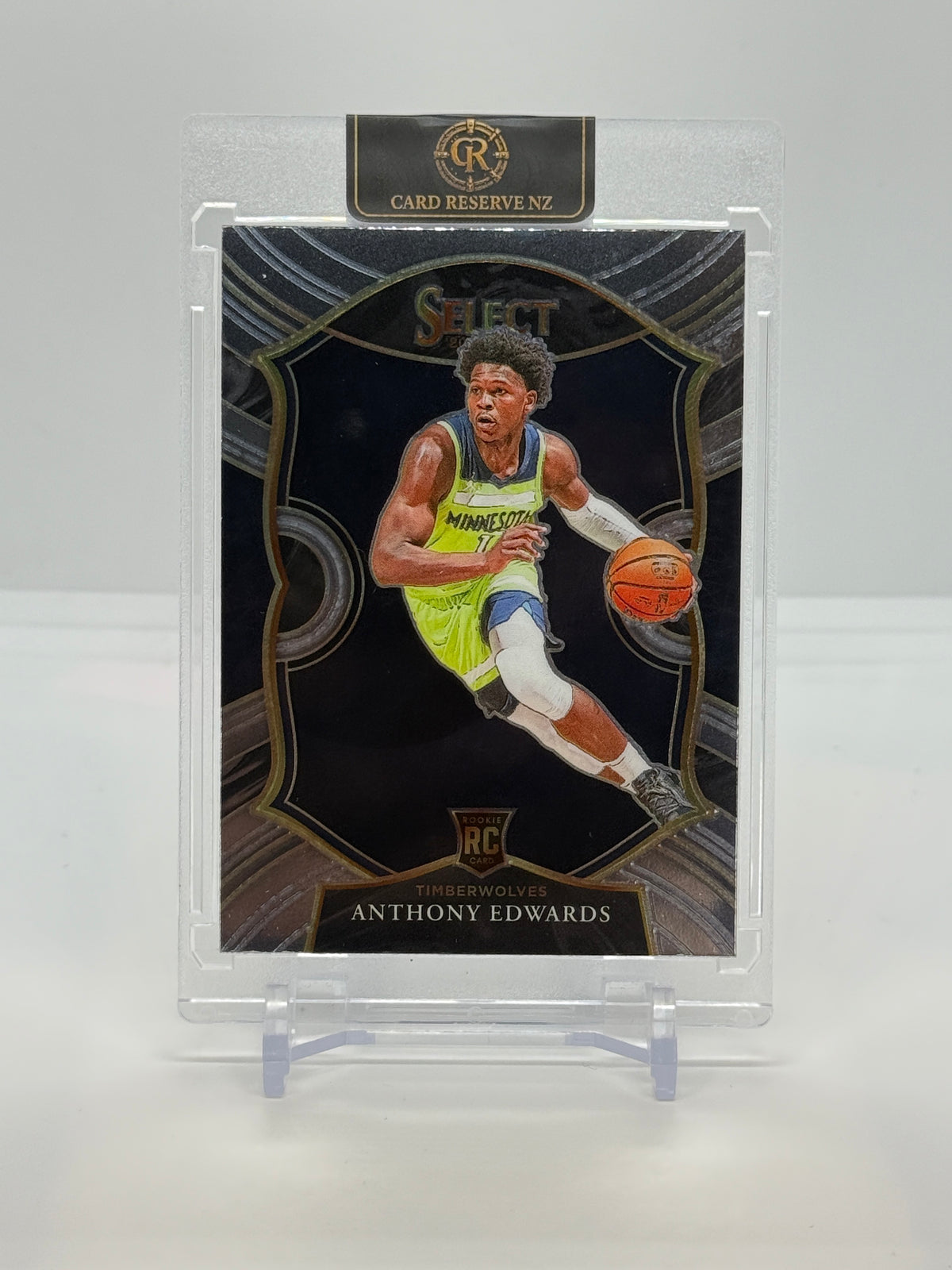 2020-21 Panini Select Anthony Edwards #61 — Concourse - Hobby Base Rookie front