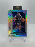 2020-21 Panini Prizm Anthony Edwards #3 — Emergent Silver Prizm Rookie front