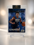Anthony Edwards Panini NBA Hoops Rookie Special Base front - actual card