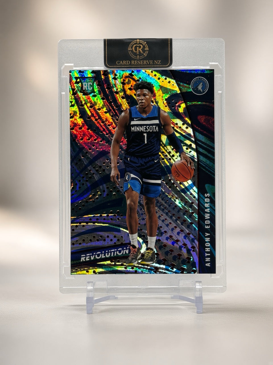 Anthony Edwards Revolution Asia front — actual card