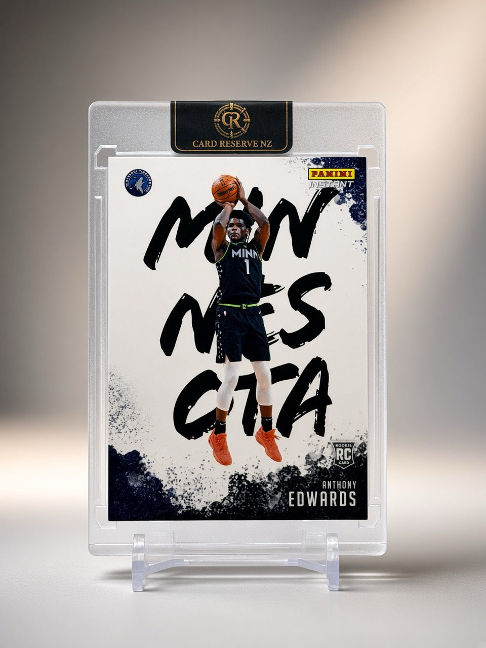 2020-21 Panini Instant Anthony Edwards My City Rookie #MC-17 — front