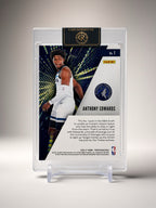 2020-21 Panini Prizm Anthony Edwards Instant Impact Base Rookie #1 — back