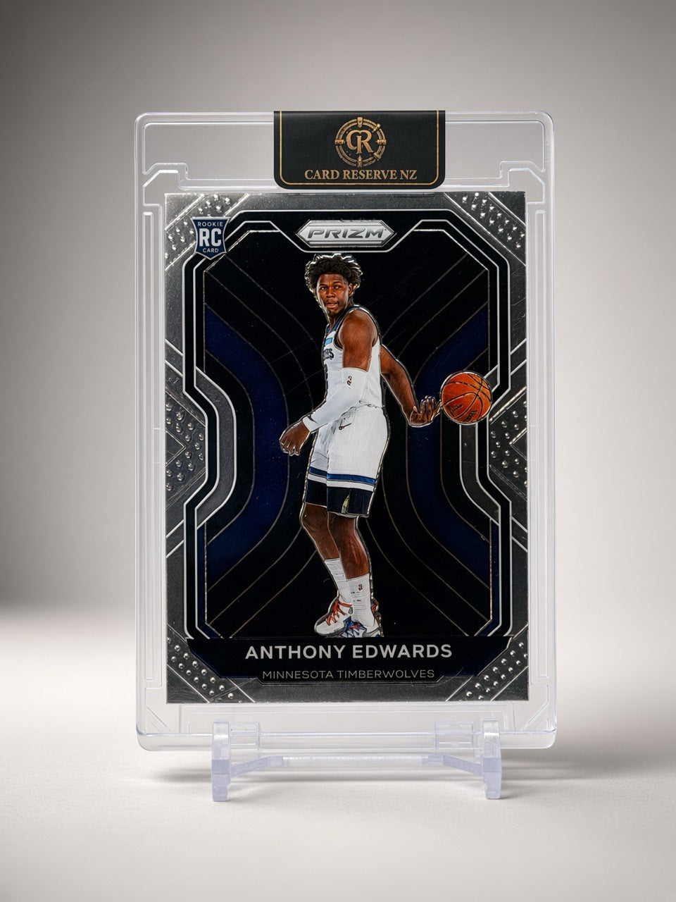 2020-21 Panini Prizm Anthony Edwards Base Rookie #258 — front