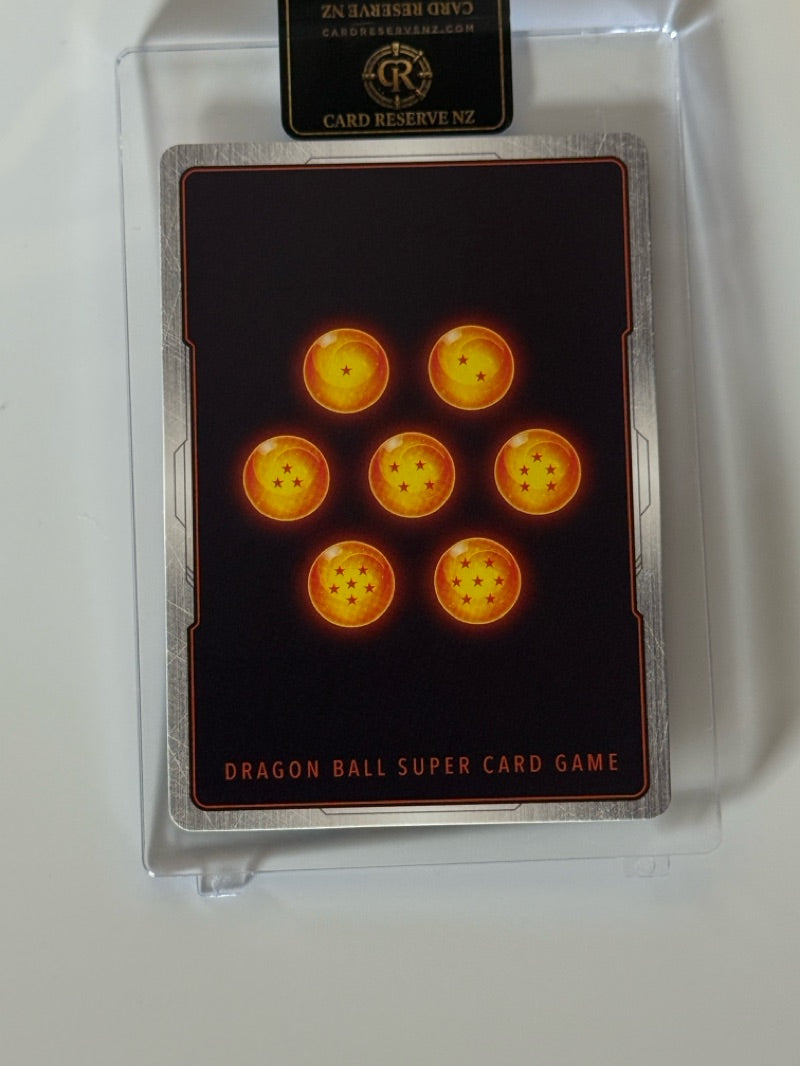 2026 Dragon Ball Super SS3 Vegito Fusion Warrior Secret Rare Gold Foil #BT24-139 — Raw — reverse