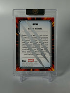 2025 Topps Chrome Marvel Cadet Marvel Clawed Black #88 /10 — Raw — reverse