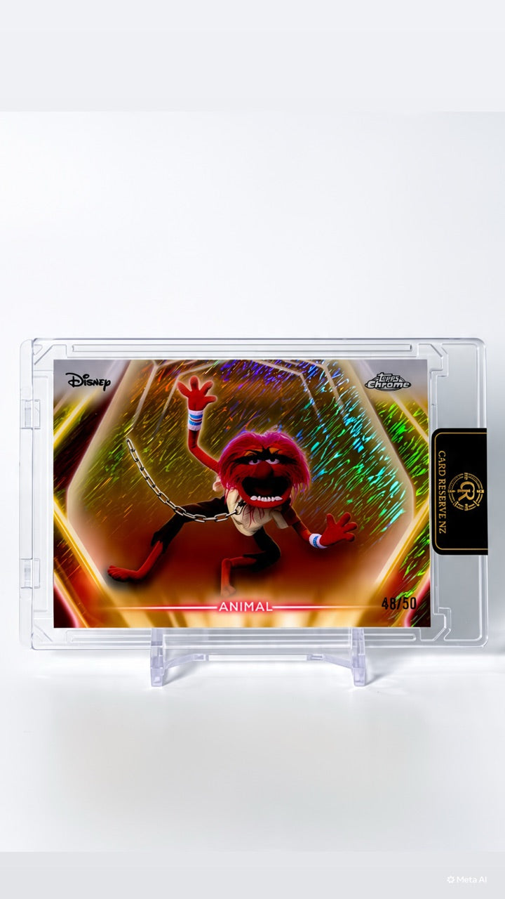 2026 Topps Chrome Disney Animal Gold Shimmer #CNE-194 /50 — Raw — front