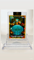 2025 Topps Chrome SpongeBob Sapphire It'll Go Right to Your Thighs! Gold #173 /50 — Raw — front