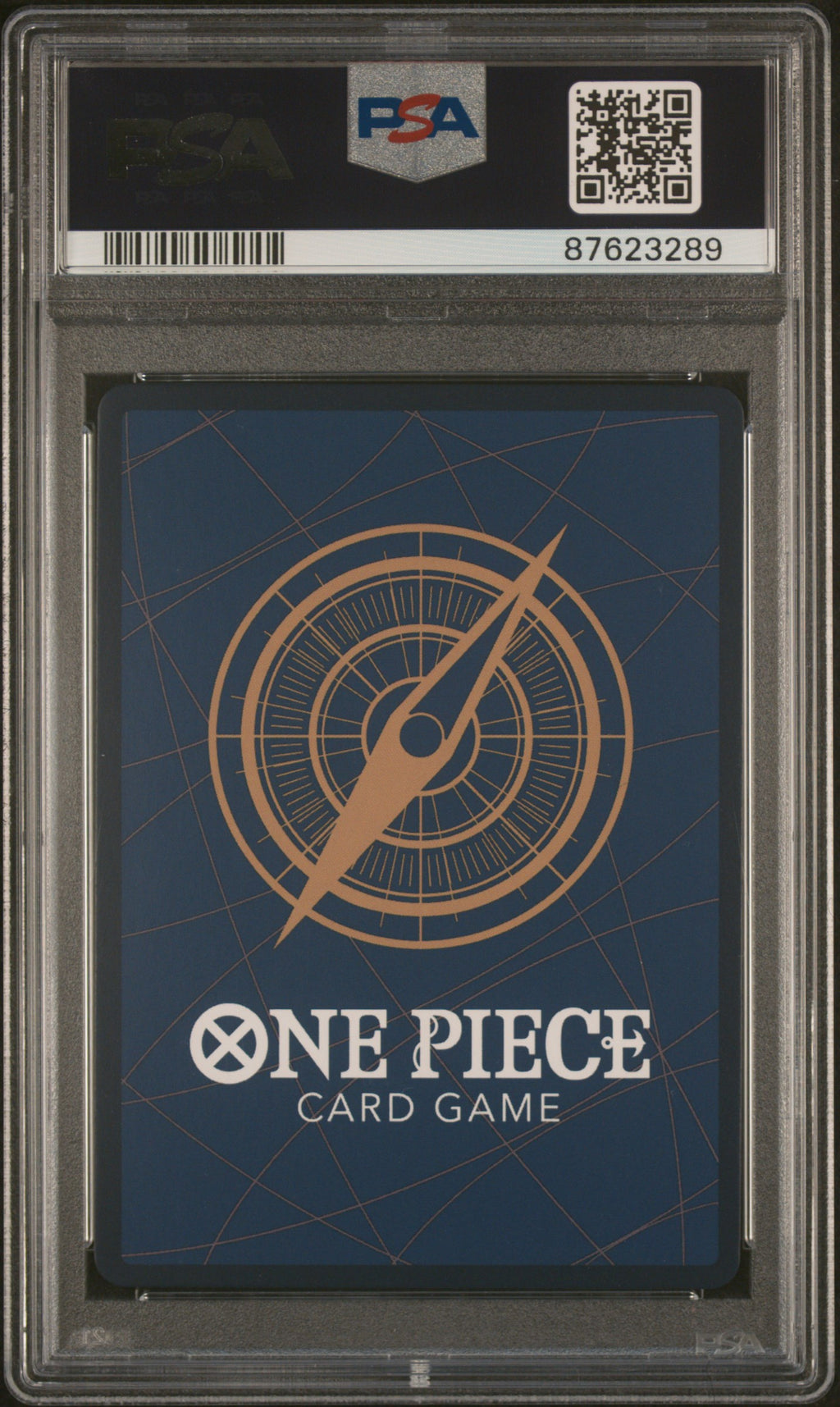 2022 One Piece Romance Dawn Monkey D. Luffy Alternate Art OP01-024 — PSA 10 — reverse