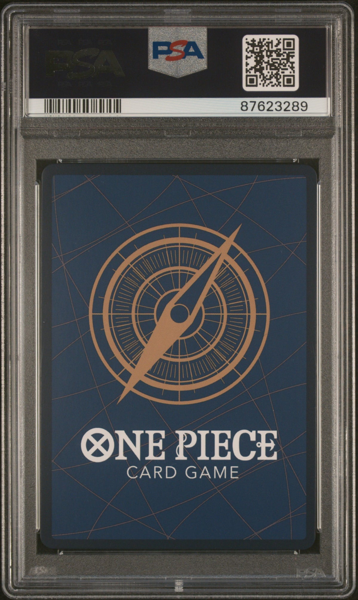 2022 One Piece Romance Dawn Monkey D. Luffy Alternate Art OP01-024 — PSA 10 — reverse