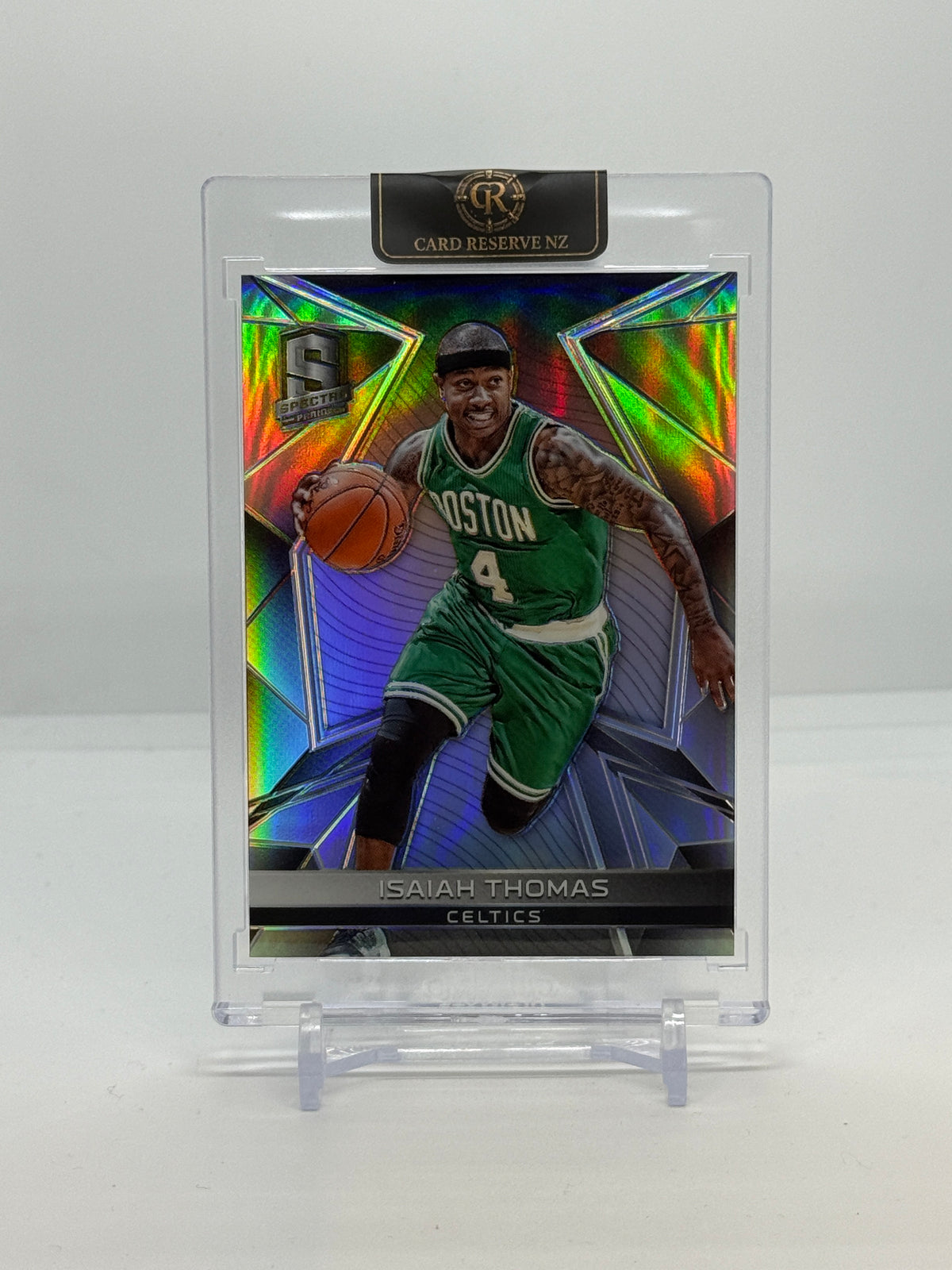 Isaiah Thomas 2016-17 Silver Prizm front