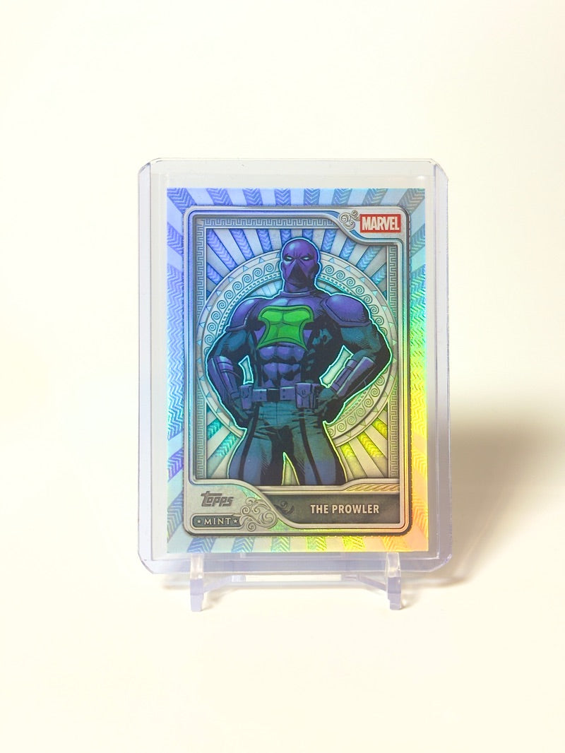 01 2026 Topps Mint Marvel The Prowler Gold Refractor #55 - Card Reserve collection card photo