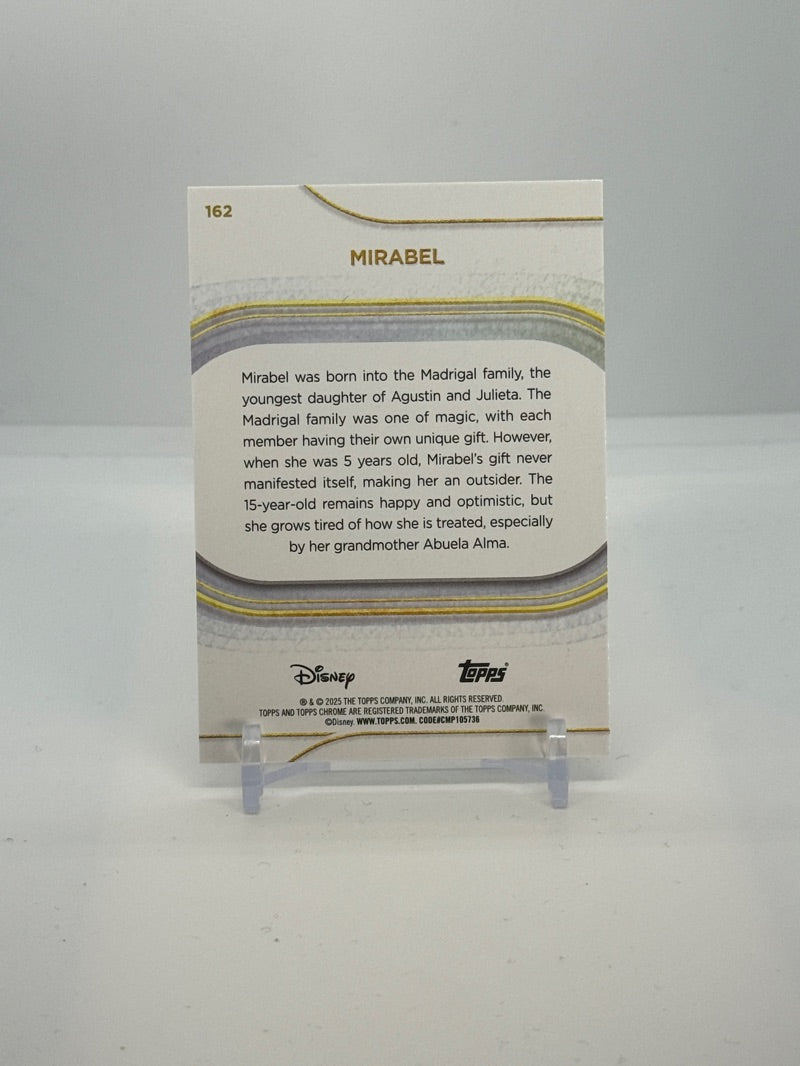 2025 Mirabel Mini Diamond Refractor #162 — back