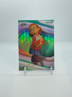 2025 Topps Chrome Pixar Mei Lee Aqua Refractor #164 /199 — original card photo