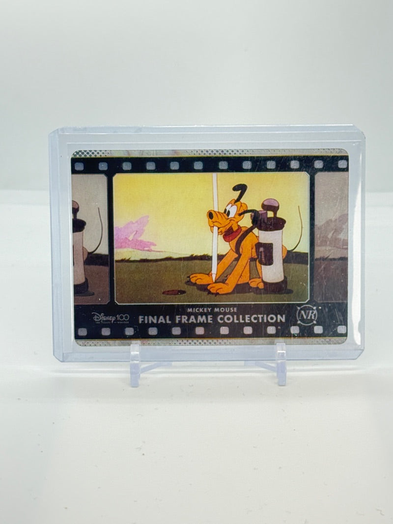 2023 Pluto Mickey Mouse Final Frame Collection Card #HDM JZ 31 — front