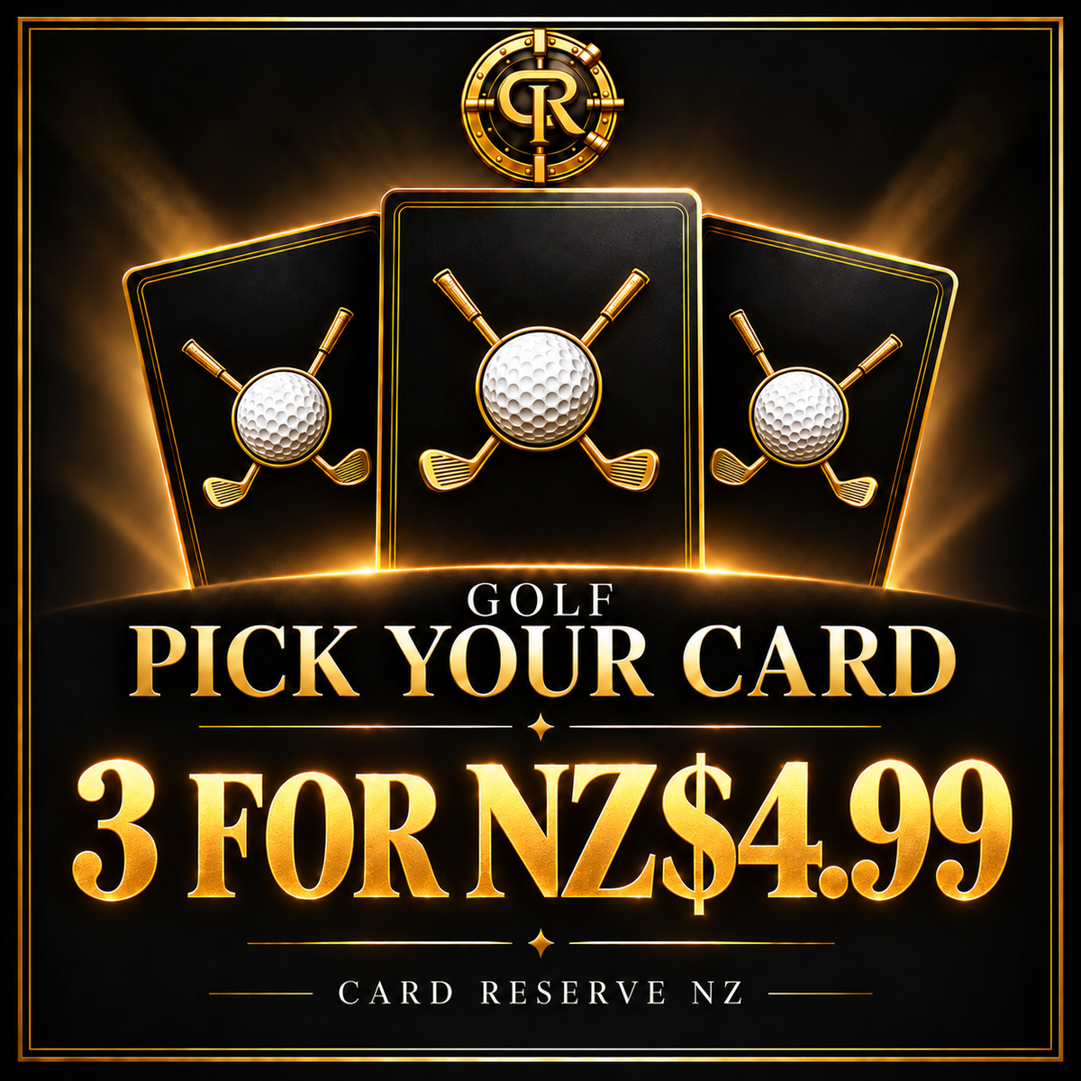 Golf - Pick Your Card - 3 for NZ$4.99