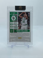 Grant Williams Blue Rookie Ticket Variation autograph back