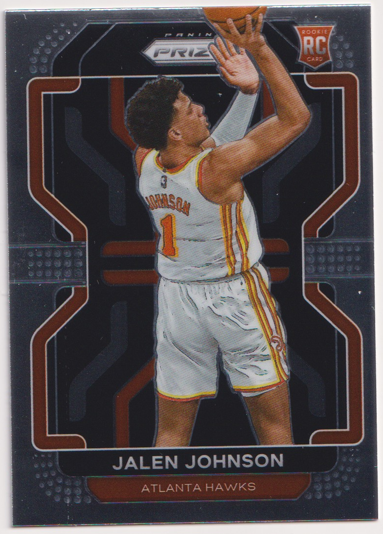 2021-22 Panini Prizm Jalen Johnson Base #305 — actual card front scan