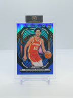 2024-25 Panini Obsidian Zaccharie Risacher Orbital Electric Etch Blue Flood 05/30 #8 front