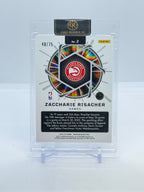2024-25 Panini Obsidian Zaccharie Risacher Supernova Electric Etch Purple Flood #2 — actual card back
