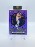2024-25 Panini Obsidian Zaccharie Risacher Supernova Electric Etch Purple Flood #2 — actual card front