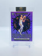 2024-25 Panini Obsidian Zaccharie Risacher Supernova Electric Etch Purple Flood #2 — actual card front