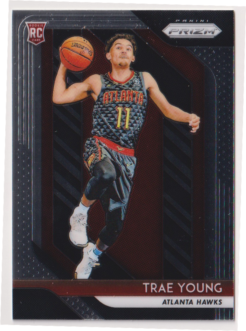 06 2018 Prizm Trae Young Base #78 - 2018 Prizm Trae Young Base #78 — actual card front scan