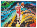 2024-25 Panini Court Kings Trae Young Artistry in Motion #12 — actual card front scan