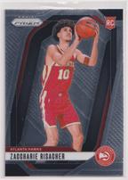 10 — 2024-25 Panini Prizm Zaccharie Risacher Base #265 — Raw — actual card front