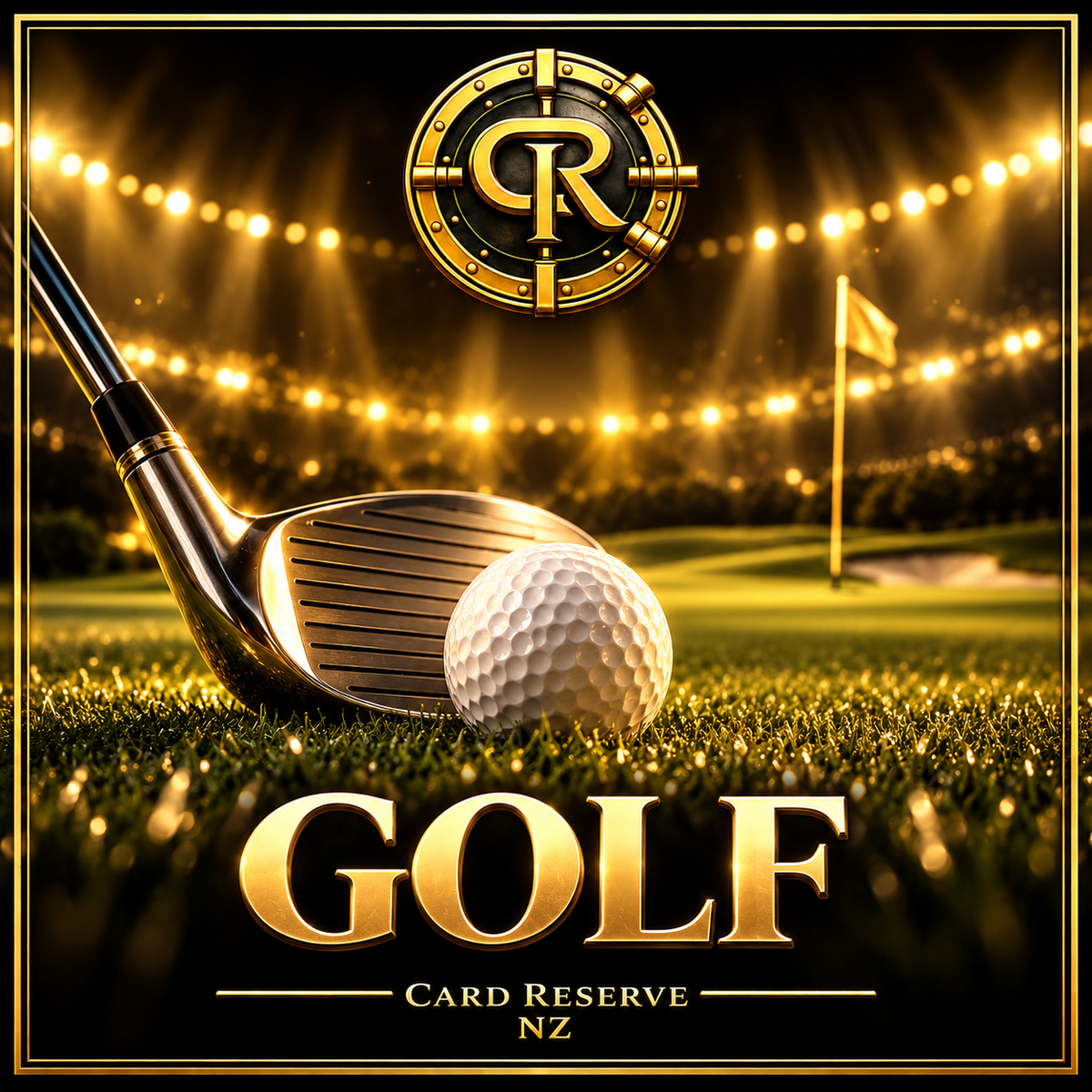 GOLF — Card Reserve NZ homepage carousel