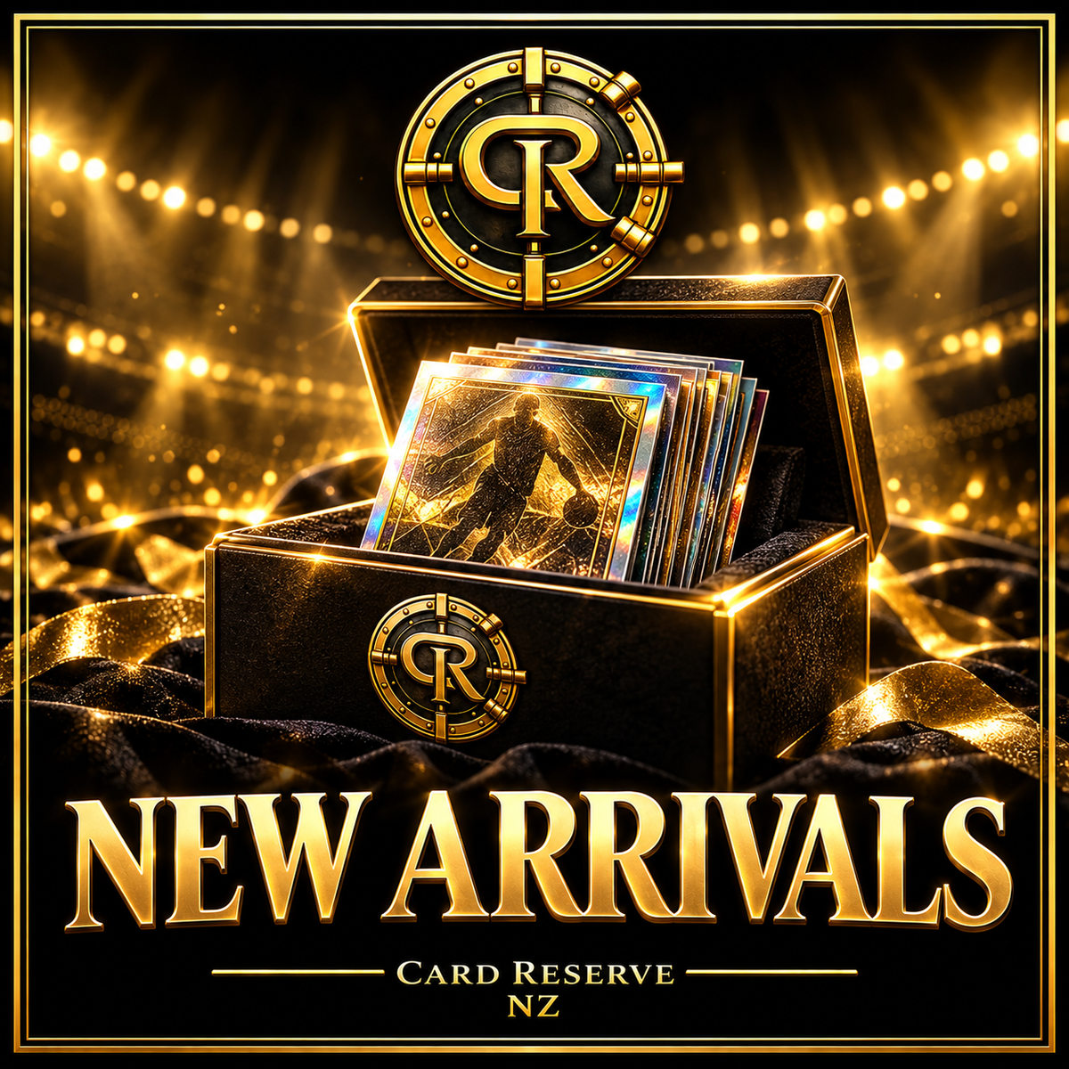 NEW ARRIVALS — Card Reserve NZ homepage carousel