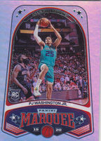 05 2019-20 Panini Chronicles PJ Washington Jr. Marquee Pink Rookie #257 — Raw actual card