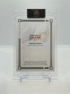 2023 Topps Eccellenza Formula 1 Sergio Perez Base — back