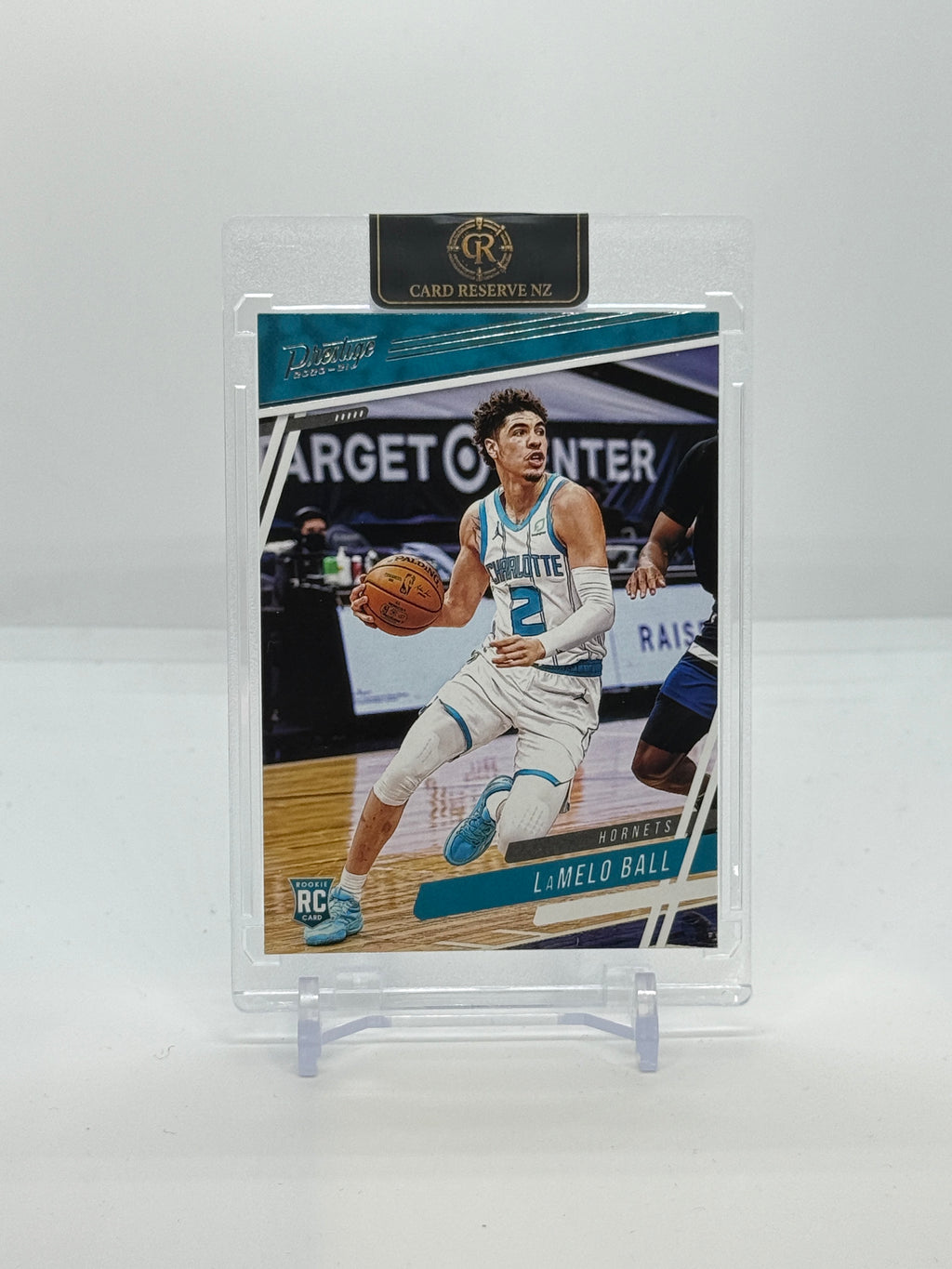 2020-21 Panini Chronicles LaMelo Ball Prestige Base Rookie #72 — Raw actual front