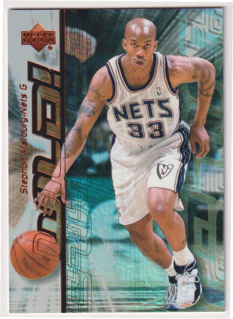 05 1999-00 Upper Deck Stephon Marbury Wild! #W16 - 1999-00 Upper Deck Stephon Marbury Wild! #W16 – Raw front