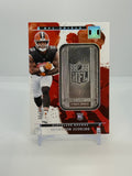 2025 Panini Impeccable Quinshon Judkins NFL Shield Silver Bar Rookie RC 31/35 #12 — Raw — front