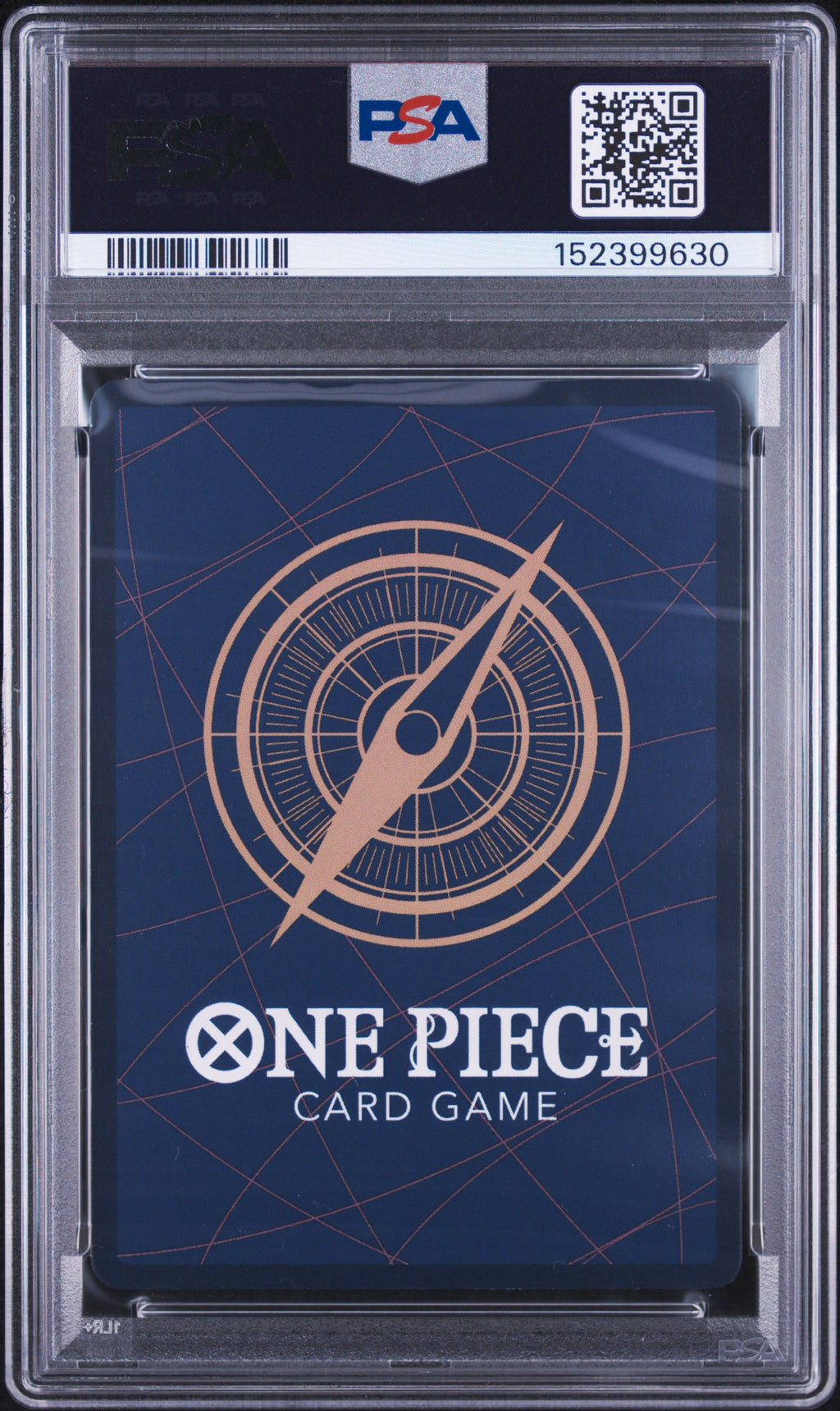 2025 One Piece A Fist of Divine Speed Zeus Alternate Art OP11-106 — PSA 10 back