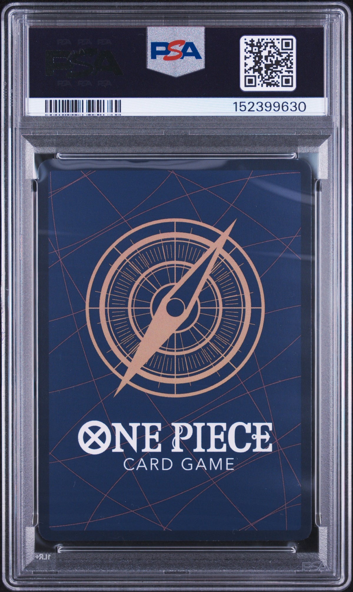 2025 One Piece A Fist of Divine Speed Zeus Alternate Art OP11-106 — PSA 10 back